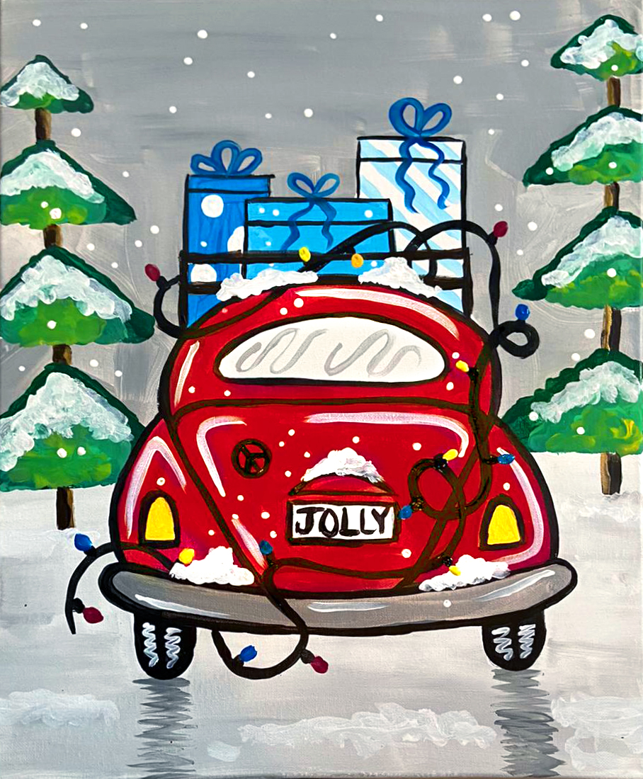 Christmas VW Bug